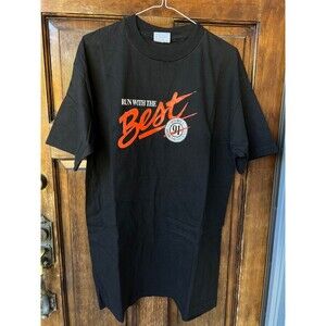 Vintage Motorola Shirt Hanes Run With The Best Black 1991 Vintage‎ Mens Size XL